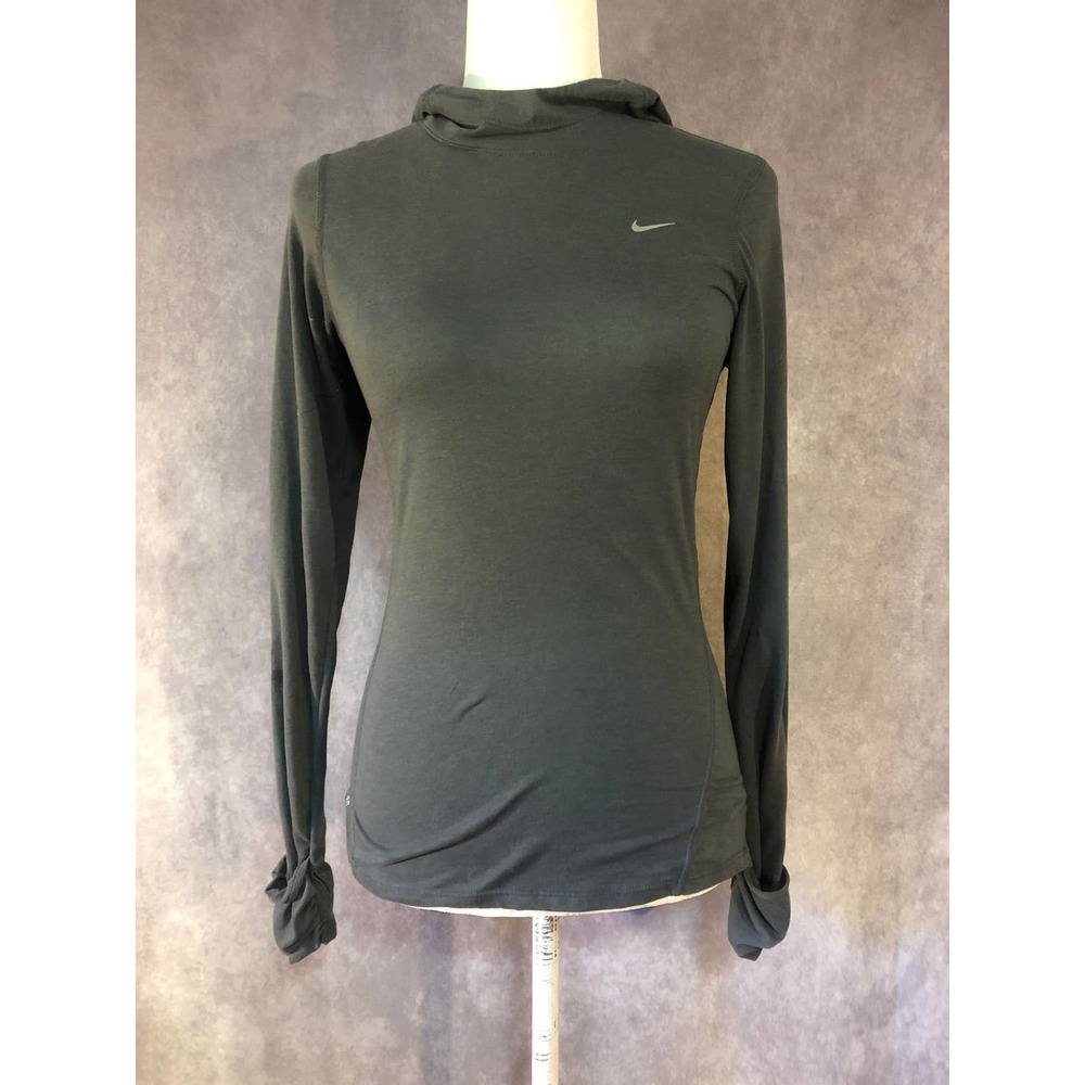 Nike Dri-Fit Hooded Running Shirt